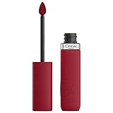 L'Oréal Paris Pflegender Lippenstift mit mattem Finish, Für leuchtende Farben mit bis zu 16 Stunden Halt, Infaillible Matte...