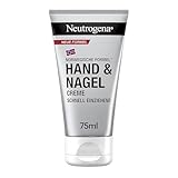 Neutrogena Hand & Nagel Creme (75 ml), feuchtigkeitsspendende Handcreme mit 4-in-1 Pflege für schöne Hände & Nägel,...