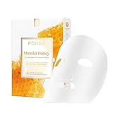 FOREO Manuka Honey revitalisierende Sheetmaske für trockene und matte Haut, 3er Pack, Anti-Aging, tiefenwirksam nährende,...