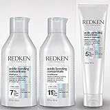 Redken Acidic Bonding Concentrate Set - Shampoo 300ml + Conditioner 300ml + Leave-In Treatment 150ml