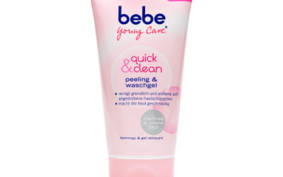 bebe Young Care quick & clean peeling & waschgel für Mischhaut und unreine Haut