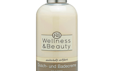 wellness&beauty Dusch- und Badecreme Vanille-Extrakt & Sesamöl