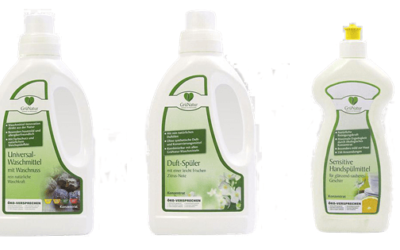 🌱 GrüNatur Universal-Waschmittel, Duftspüler und Spülmittel Sensitive