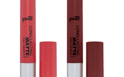p2 cosmetics LONG-LASTING MATTE maxi lipstick 050/020