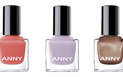 ANNY Nail Polish #329 a part of you, #225 lilac powder & #170 crazy flamingo