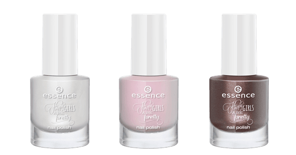 essence happy girls are pretty Nail Polish 06 the choco side of life, 01 make me smile & 04 just happy!