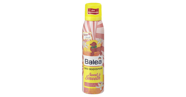 Balea Deo-Bodyspray Sweet & Smooth