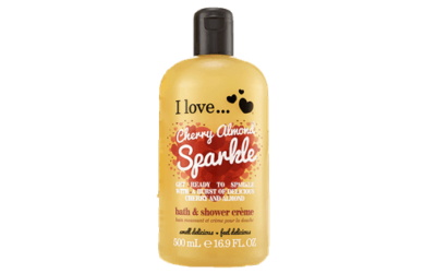 i ♥ cosmetics cherry almond sparkle bath & shower crème