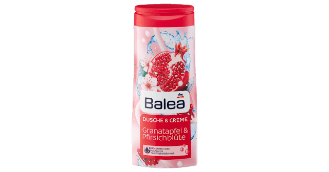 Balea Cremedusche Granatapfel & Pfirsichblüte