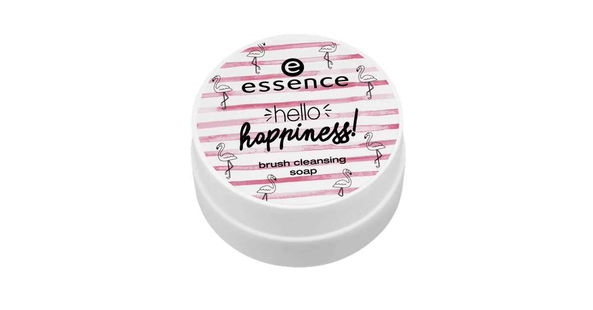 essence hello happiness! brush cleansing soap