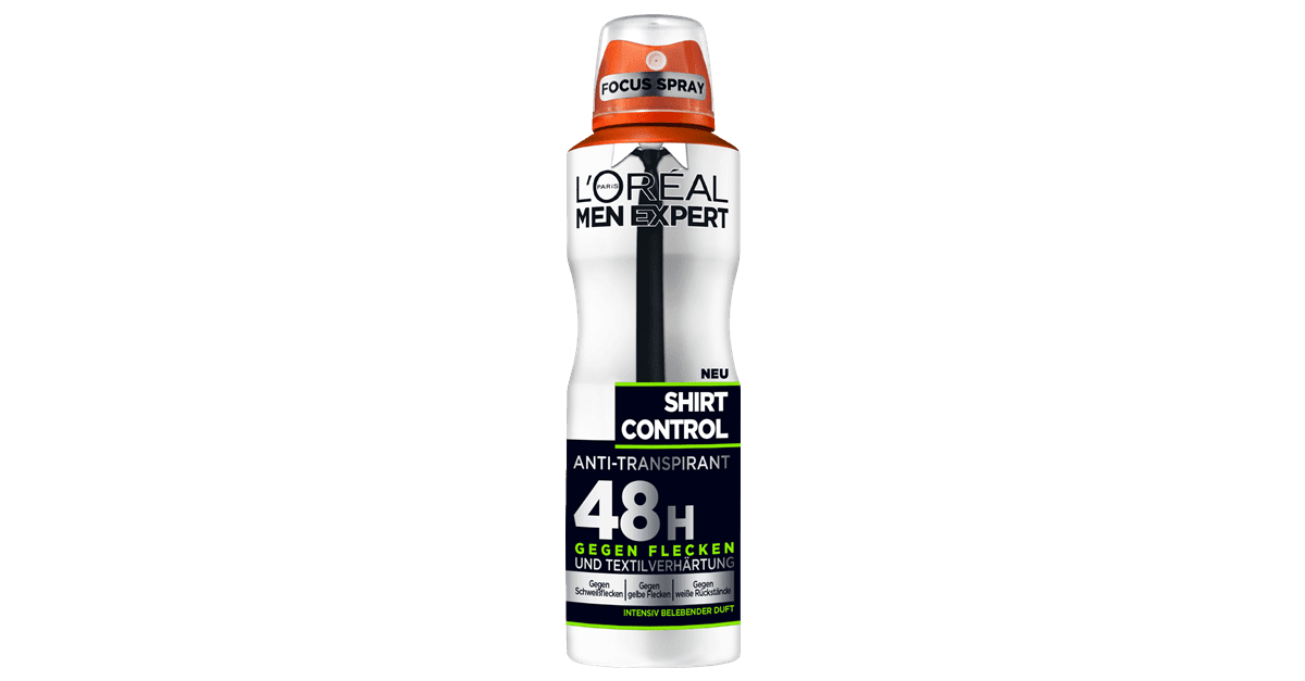 L'Oréal Men Expert Shirt Control Deo Roll-On & Deo Spray