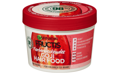 🌱 🐰 Garnier Fructis Farberweckendes Goji Hair Food 3in1 Maske