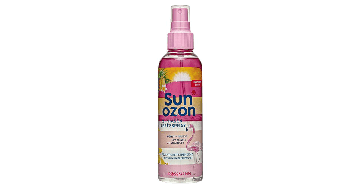 Sunozon 2-Phasen-Aprésspray Flamingo