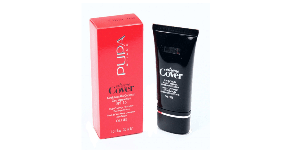 PUPA Milano Extreme Cover High Coverage Foundation 030 LSF15