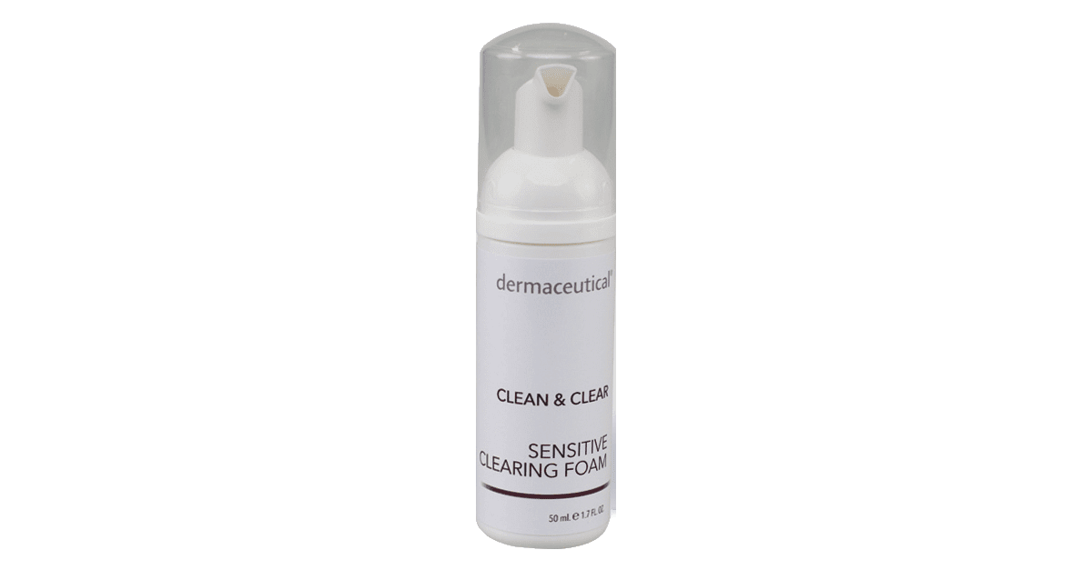 dermaceutical Clean & Clear Sensitive Clearing Foam