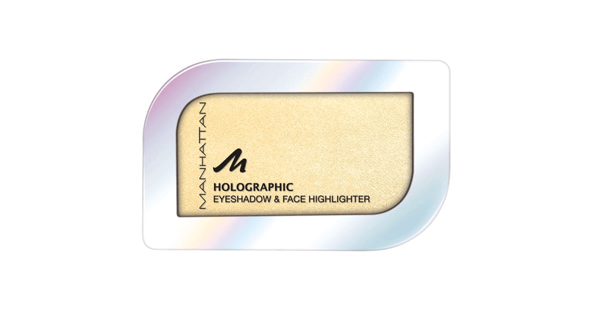 MANHATTAN Cosmetics Holographic Eyeshadow & Face Highlighter 004 Gilded Moon
