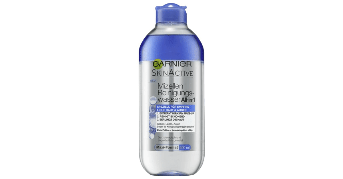Garnier SkinActive Mizellen-Reinigungswasser All-in-One empfindliche Haut & Augen