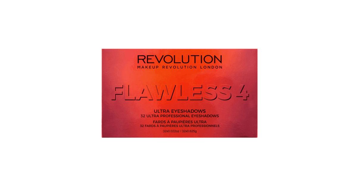 Makeup Revolution Flawless 4 Ultra Eyeshadows