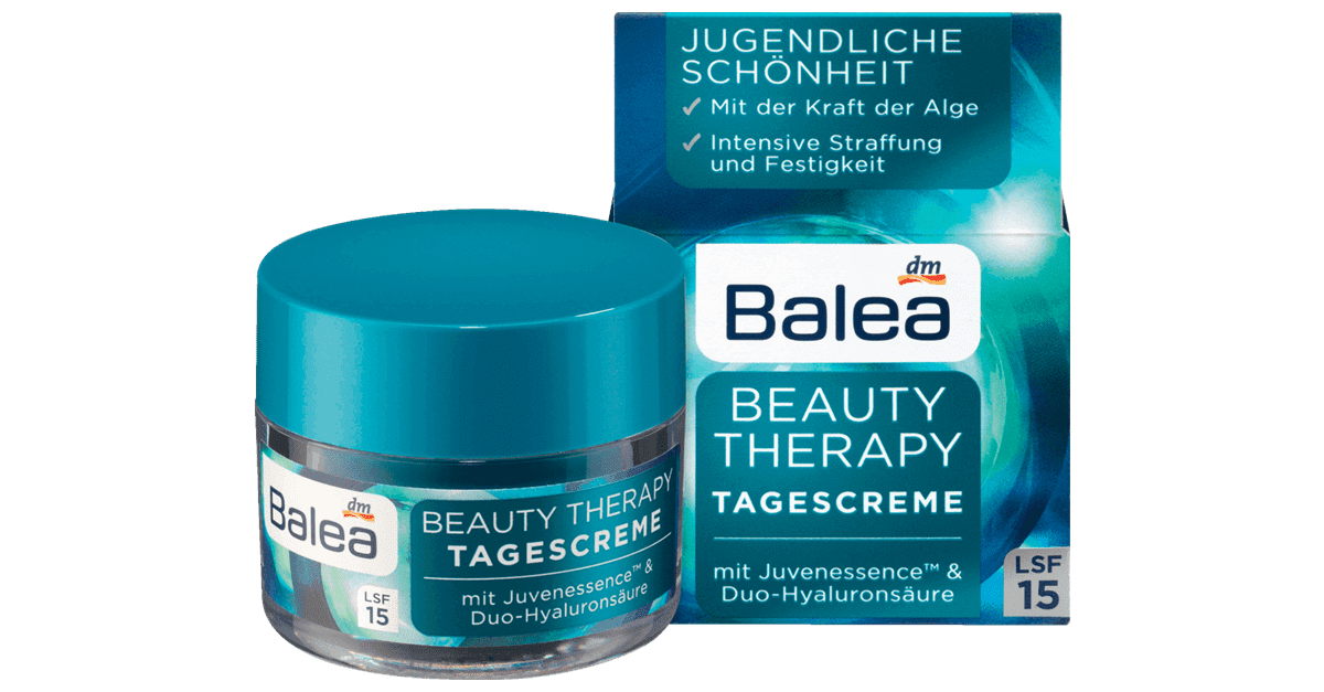 Balea Beauty Therapy Tagescreme LSF15