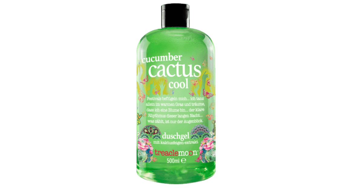 treaclemoon cucumber cactus cool duschgel