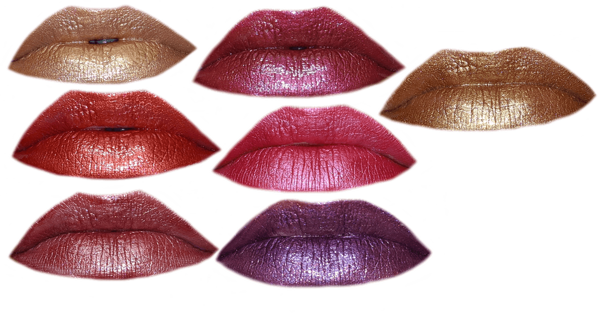 essence metallic lips magical kiss lip colour set