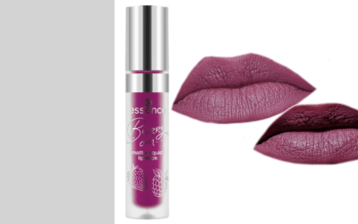 essence berry on… matte liquid lipstick 01 berry nice
