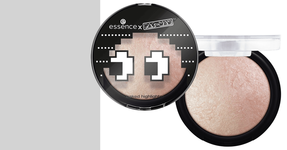 essence cosmetics x PAC-MAN Baked Highlighter 02 ready!