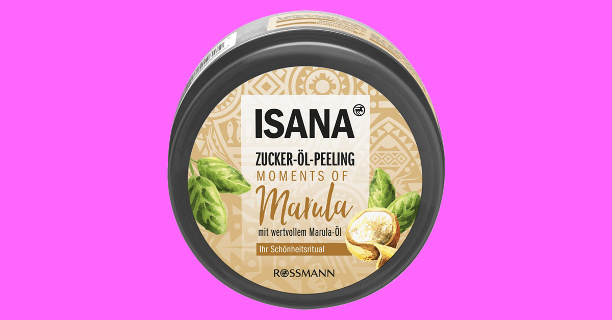ISANA Zucker-Öl-Peeling Moments of Marula