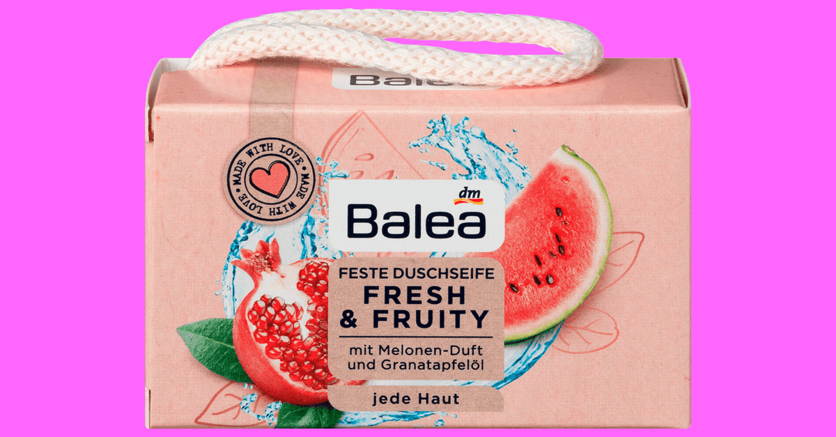 Balea Feste Duschseife Fresh & Fruity