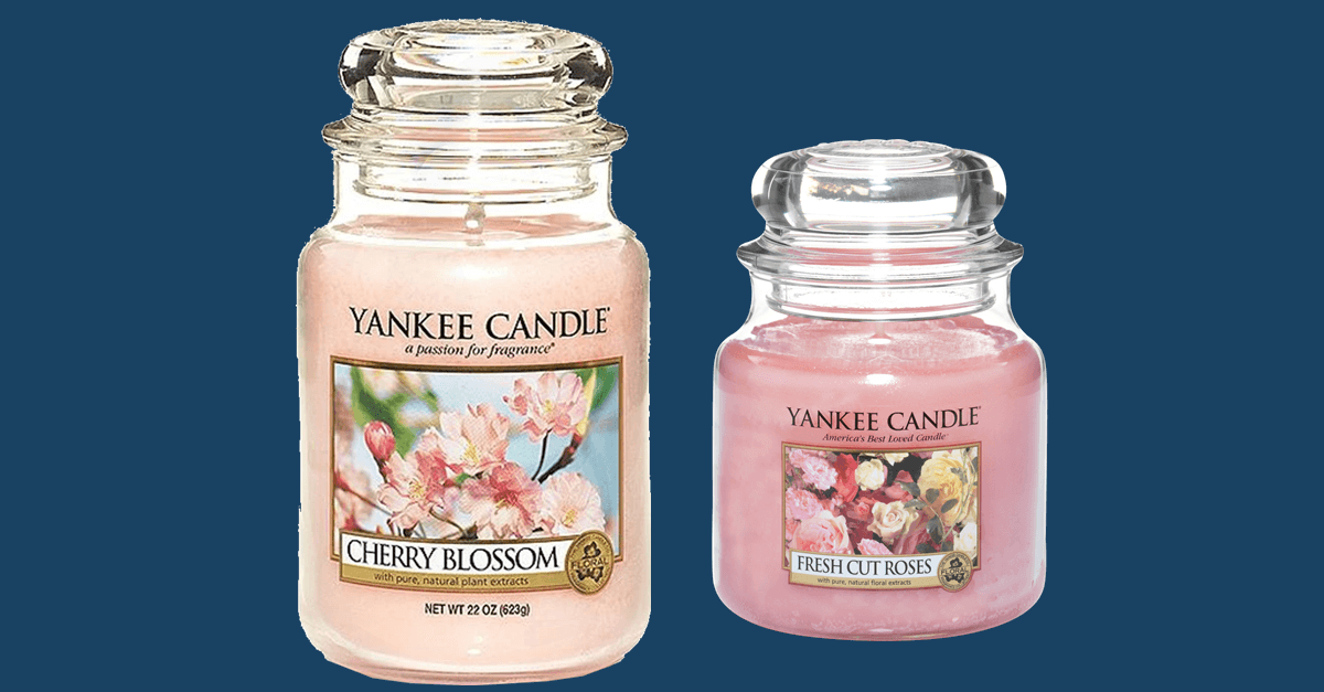 Yankee Candle Classic Mini Fresh Cut Roses & Cherry Blossom