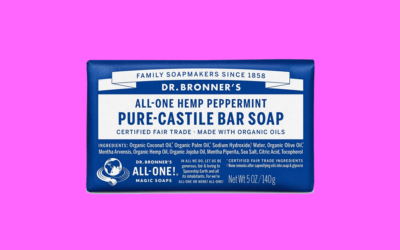Dr. Bronner's All-One Hemp Peppermint Pure-Castile Bar Soap