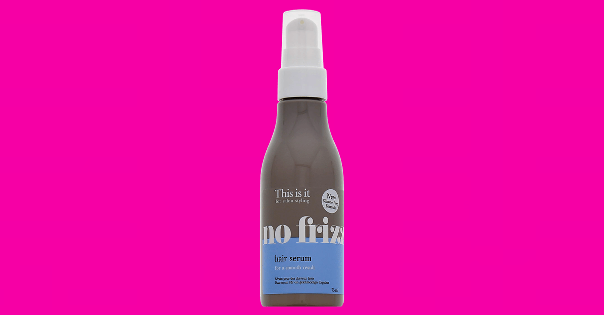 This is it no frizz Hair Serum