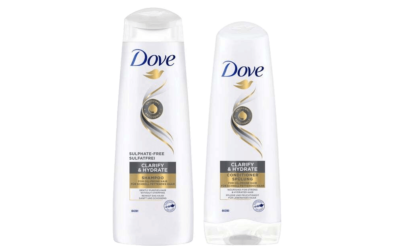 🐰 Dove Clarify & Hydrate Shampoo & Conditioner