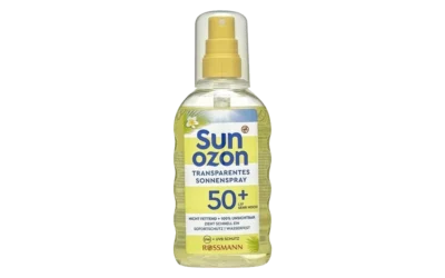 sunozon Transparentes Sonnenspray LSF 50+