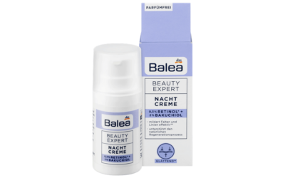 🌱 Balea Beauty Expert Nachtcreme 0,3% Retinol* & 2% Bakuchiol