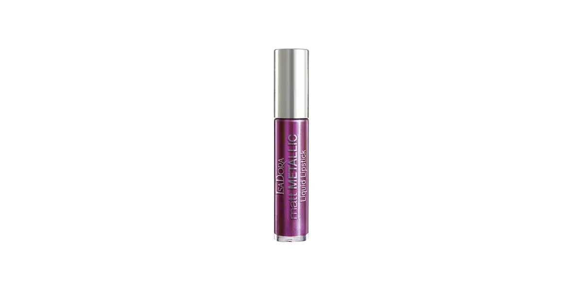 ISADORA Matt Metallic Liquid Lipstick 84 Purple Power