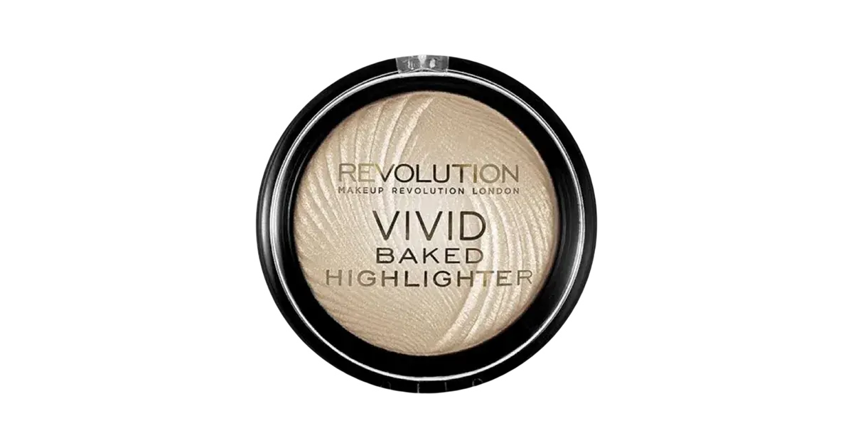 Makeup Revolution Vivid Baked Highlighter Golden Lights