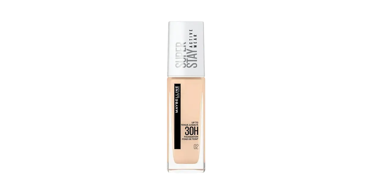 Maybelline Super Stay Active Wear Foundation 02 Naked Ivory