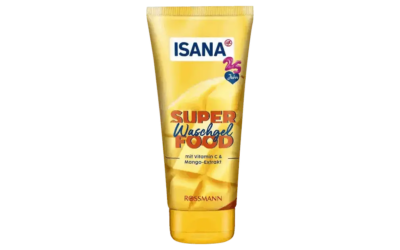 ISANA Waschgel Superfood Vitamin C + Mango-Extrakt
